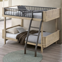 Melea Single Rubberwood Convertible Bunk Bed